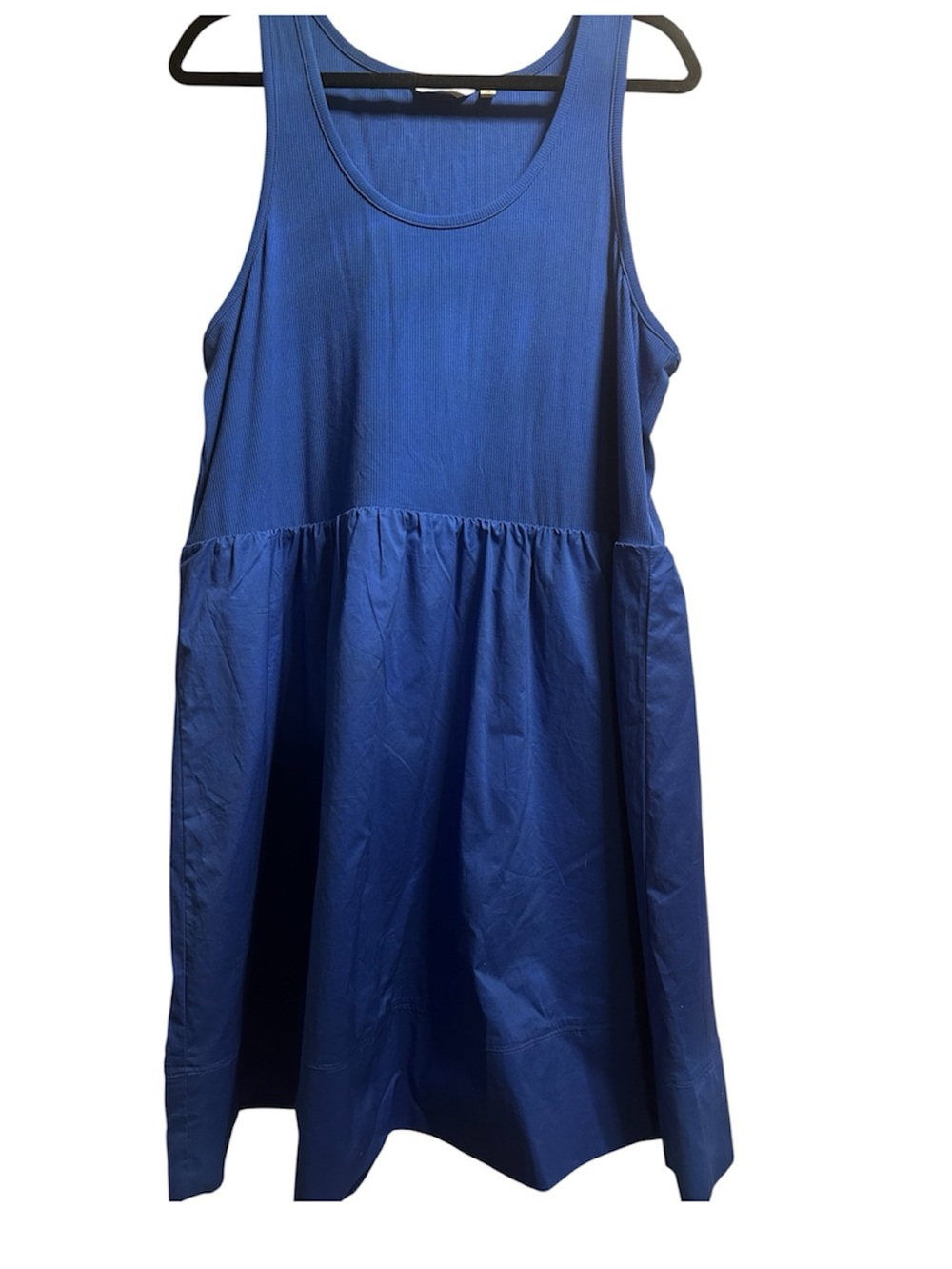Reitmans 2X Royal Blue Sleeveless Scoop Neck Babydoll Summer Sun Dress